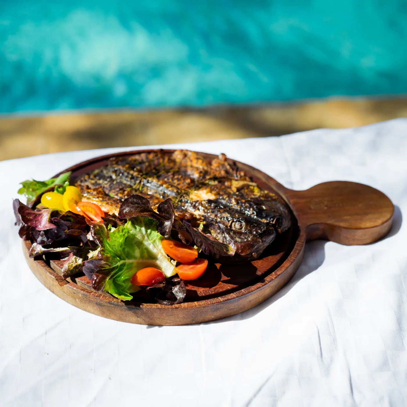 A poolside hospitality experience photographed by Novalite Media